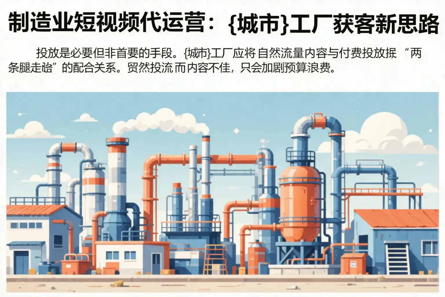 制造业短视频代运营：林西工厂获客新思路