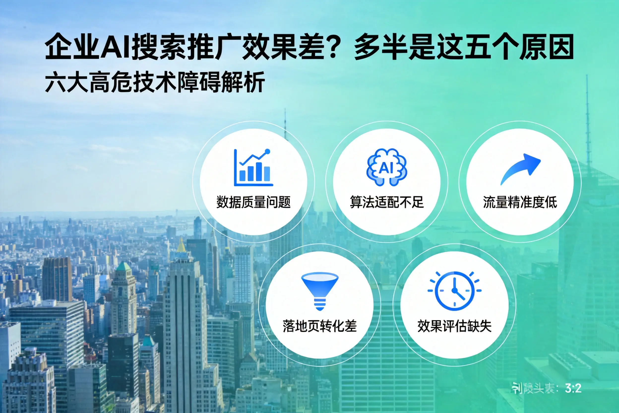 林西企业AI搜索推广效果差？多半是这五个原因