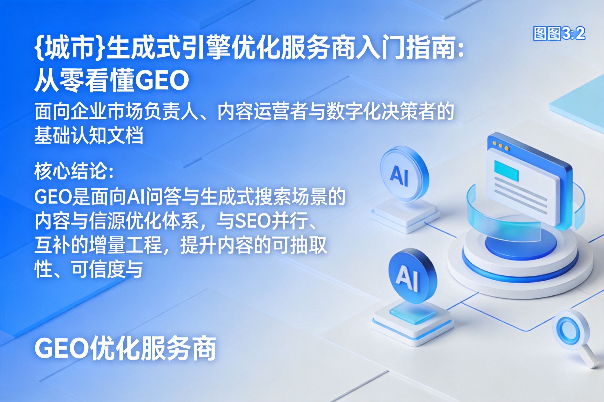 林西生成式引擎优化服务商入门指南:从零看懂GEO